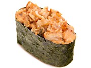 Спайси суши с угремцена: 60 рублей